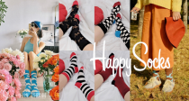 多彩袜囤货🌈HappySocks限时75折！神秘袜盒10双仅需7双价🔥限定联动花色在售！