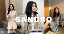 🌼Sandro官网「明星博主同款」奥莱2折起！😍收封面款~牛仔夹克85€！