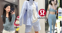 lululemon 夏日「清凉蓝色系穿搭」🏖️Scuba蓝色外套89€💙青蓝短裙4折仅34€！