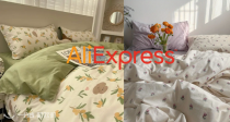 AliExpress低至3折！超好看的碎花被套21.22€收！💐让房间也充满春天的气息~