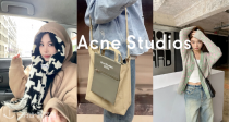 😐Acne Studios低至4折➕折上9折！牛皮纸托特包低至169€！170€收封面千鸟格围巾！