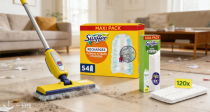 Swiffer打扫工具67折起✨干式除尘清洁12件套24€收🧹全屋清洁死角全覆盖，省心省力超划算🔥