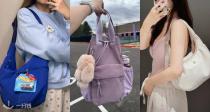 清新元气💚lululemon官网「新款包包」上新9折👜迷你褶皱包限时70€🎒收托特包、牛角包等