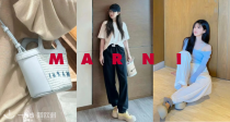 Marni低至6折+叠75折！🩵大头鞋冰蓝268€！加绒款313€！🤩菜篮子、水桶包、编织托特可收！