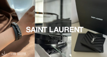 Saint Laurent全场8折！🖤200€收朋克风手链！收经典钱包、胸针~