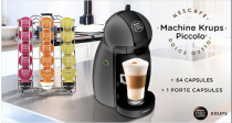 法亚雀巢×Krups红色联名款胶囊咖啡机史低39€收☕️小巧机身一键操作！日常家用很省心！