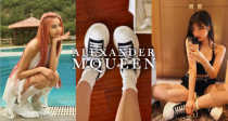 「Alexander Mcqueen」低至5折！🖤收麦昆tread高帮鞋325€！经典小白鞋234€起！👟