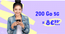 Cdiscount Mobile超划算4.99€起！SIM卡1€！8.99€200G+5G信号📶布衣格网络！