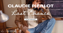 🔥Claudie Pierlot官网Last Chance低至5折+叠8折！高腰水洗牛仔裤66€👖风衣直接4折！