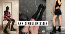 Ann Demeulemeester低至4折+叠75折起！低于半价收明星同款甜酷风🖤长筒绑带骑士靴！码全！