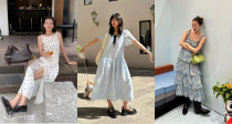 🎀Ganni官网「连衣裙合集」5折起👗82€收泡泡袖连衣裙、背心裙🤗get孟姐、鞠姐同款