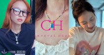 硬糖小熊Crystal Haze吊坠🐻低至5折！Jennie、允儿都在戴！💜紫色雾霾小熊59€ ！