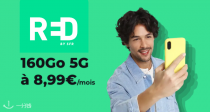RED by SFR超值套餐1.99€起🔥19.99€享350G+35G回国自由谷歌🏄Box惊爆19€/月+免安装费！