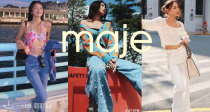 Maje官网Outlet低至1折+额外9折+包邮【牛仔💙单品合集】！牛仔裤👖低至€27！外套€33！