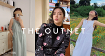 她从春日中走来🌸Outnet「百欧专场」2折起+叠8折！👗白鹿同款Ganni无袖小白裙78€