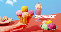 天热就是要吃冰淇淋的吖🍦Monoprix第二件半价+新人满70€-20€！快让哈根达斯填满冰箱吧！