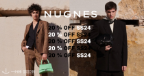 Nugnes☁️24SS新品独家8折！罕见折收Moncler可拆卸夹克！巴黎世家、Burberry大牌云集！