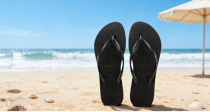 法亚爆火的Havaianas黑色人字拖仅12欧🔥精致绑带防滑耐磨！舒适百搭海边必备！