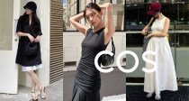 🖤COS「可以穿到老的黑白合集」低至4折！🤍60€收封面褶皱黑色长裙！