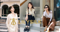 LilySilk官网会员日75折！赵露思真丝衬衫111€收🥛蔡文静同款绞花毛衣105€！质感老钱风！