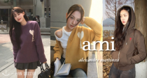 爱心暴击❣️AMI全场低至6折！😻爱心T恤72€！美利奴爱心羊毛针织、连帽卫衣等多色进折！