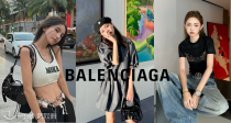 Balenciaga低至4折！🔥收封面同款T恤、机车包、沙漏包等~