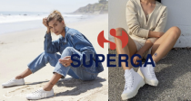 最平价的明星同款小白鞋 Superga 低至29折特卖！超舒适2630饼干鞋29€入！