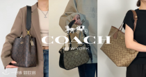 Coach官网Outlet低至3折！🤩腋下包139€！封面同款老花水桶、老花托特🔥4折收！