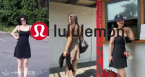 lululemon约会神裙❕6折起收火到全网没货的Align吊带裙！小黑裙仅89€！雾绿款104€😻