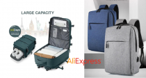 🌟 AliExpress7日闪促！旅行双肩包低至8€！超大容量轻松装下多天行李！廉航必备！