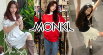 MONKI全场75折⛱18€收超辣上衣！🤎10€超嗲蝴蝶结吊带🦋