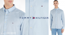 法亚Tommy Hilfiger男式衬衫史低价！低至44折！只要34.95€！采用经典剪裁和纽扣领，舒适百搭！