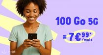 Cdiscount Mobile超划算5.99€起！SIM卡1€！7.99€100G+5G信号📶布衣格网络！