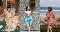 宝藏度假仙牌🏖️ZIMMERMANN低至5折🩱收封面款超辣挂脖泳衣➕泡泡袖仙女裙！