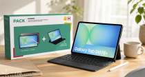 平板秒变轻量笔电💻Darty商城三星Galaxy Tab S10 FE+套装直降170€！办公追剧一次搞定！