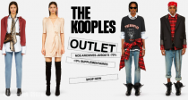 💥The Kooples官网OUTLET！低至2折+额外9折！包邮+免退货费！美衣不过百欧！