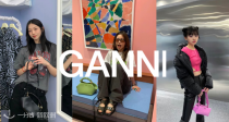 北欧甜心Ganni低至5折！收迷你可爱Bou包、陈昊宇同款复古芭蕾鞋🧚‍♀️蝴蝶结吊带裙117€