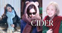 Cider「❄️韩系围巾合集」一律85折！11€收Jennie🐻相似款小熊围巾！🧣14€收圣诞氛围感围巾！