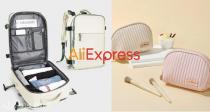 AliExpress行李箱包低至13折+多重满减！小小双肩背轻松装下多天行李！化妆包0.99€收！