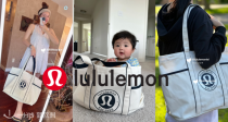 lululemon爆款Logo帆布包补货！变相6.2折！✨出门背这一只Carry All就够啦！