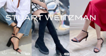 Stuart Weitzman全场6折！285€入经典一字带高跟鞋🖤收一字带高跟鞋、5050长靴尺码全！