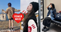 3件小爱心T恤46€⁉️Human Made年终清仓低至4折！🔥61€起收林俊杰同款T恤、夹克