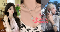 Vivienne Westwood🪐低至3折！🎀收封图小粉表！GQ时尚编辑力荐！土星项链78€