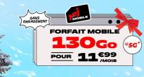 NRJ Mobile 手机套餐大促！无合约！11.99欧享130G巨额流量！14.99欧享150G！SIM卡只要1欧！