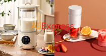 AliExpress大促惊爆价！V8 吸尘器直降277€！！榨汁机、电蒸锅、豆浆机都有！