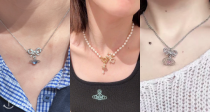 土星本命🪐Vivienne Westwood「🌟Orb系列」集结上线！💕粉红土星orb项链150€！
