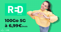 RED by SFR超值套餐4.99€40G🔥19.99€享350G+35G回国自由谷歌🏄Box惊爆19€/月+免安装费！