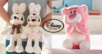 Disney中号玩偶大跳水47折！仅需15€！樱花限定系列上新🌸粉扑扑的史迪奇维尼草莓熊心都化啦💗