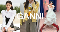 Ganni低至5折！🐑羊毛帽68€收！羊驼开衫、缩褶上衣98€收！👢切尔西6折收！