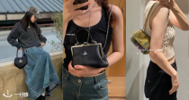 浪漫古典又反叛😎西太后低至4折+叠9折🪐金属幻彩饺子包136€❤️新年红爱心包252€